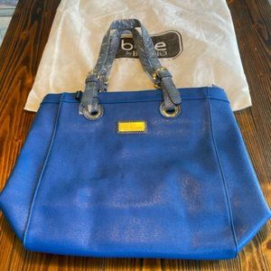 NWT Bosisio Parini Blue Italy Design Tote Shoulder Bag